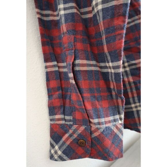 Rails Men’s Sz XL Navy/Red/Cream Felix Plaid Button-Down Flannel L/S Shirt - Picture 6 of 12